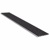 Supergrit 4" Stair nosing-4'6" Black 141-BLA46